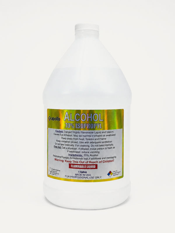 70% Isopropyl Alcohol – 4 × 1 Gallon Case
