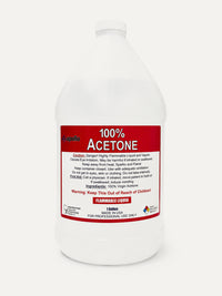 Pure 100% Acetone – 4 × 1 Gallon Case