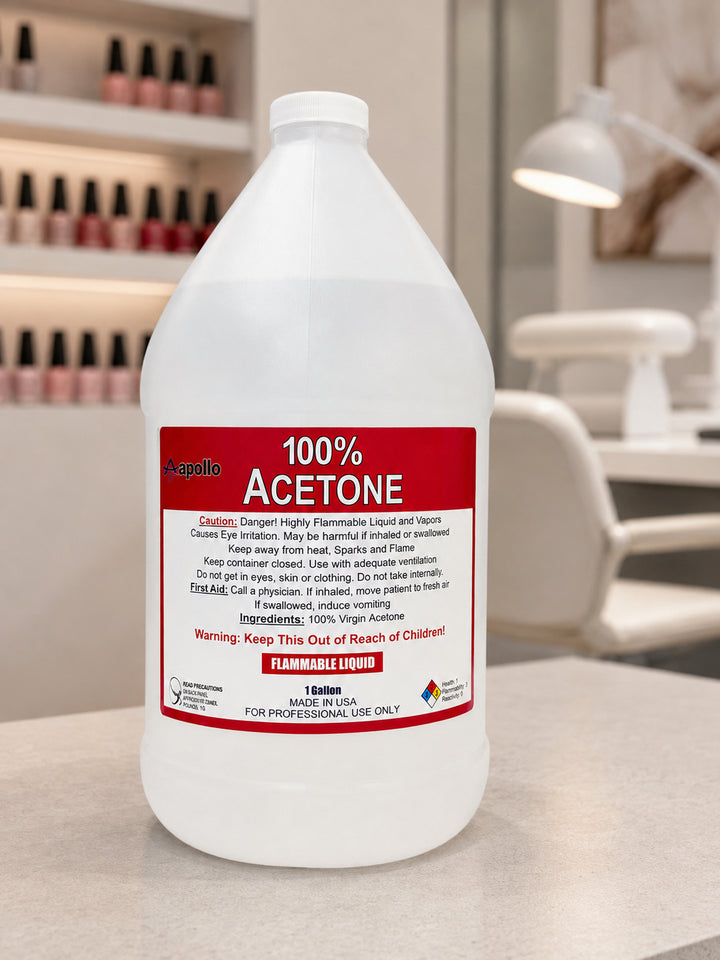 Pure 100% Acetone – 4 × 1 Gallon Case