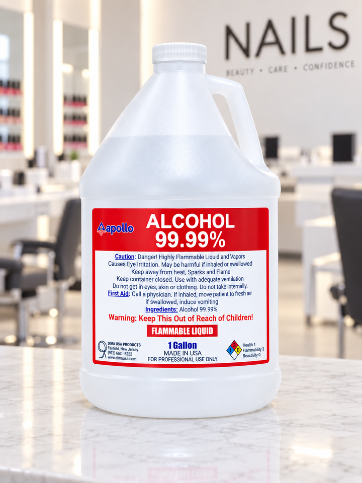 99.99% Alcohol – 4 × 1 Gallon Case