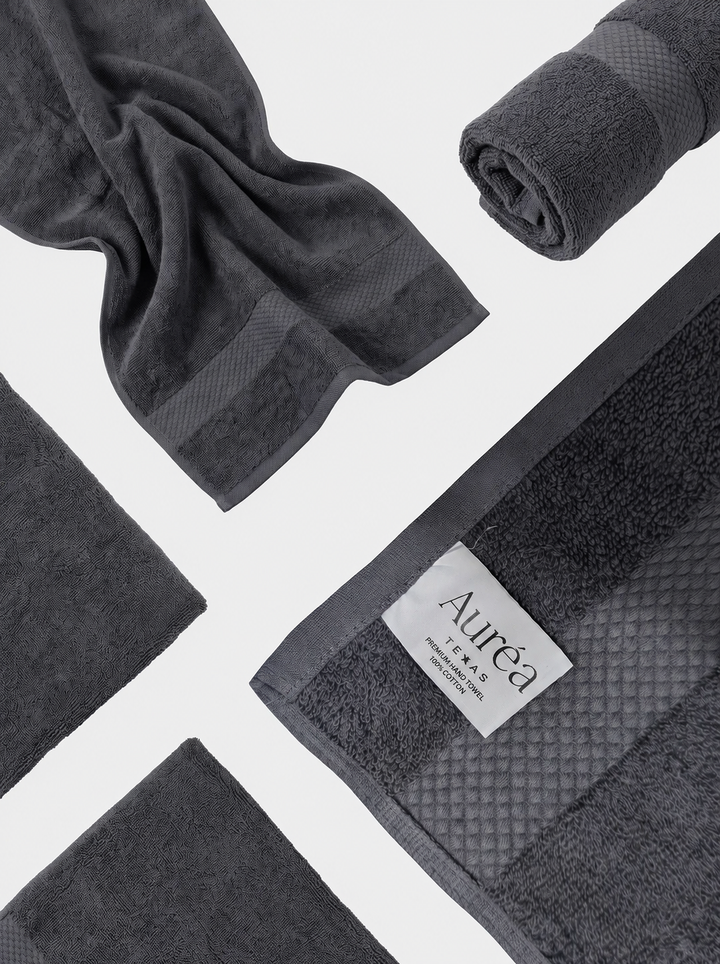 Premium Urban Charcoal Hand Towel – 3.5 lb (16 x 29) | 10 Dozen Case