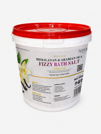 Premium Himalayan & Refined Sea Salt Fizzy Bath Blend – 30 lb Bucket
