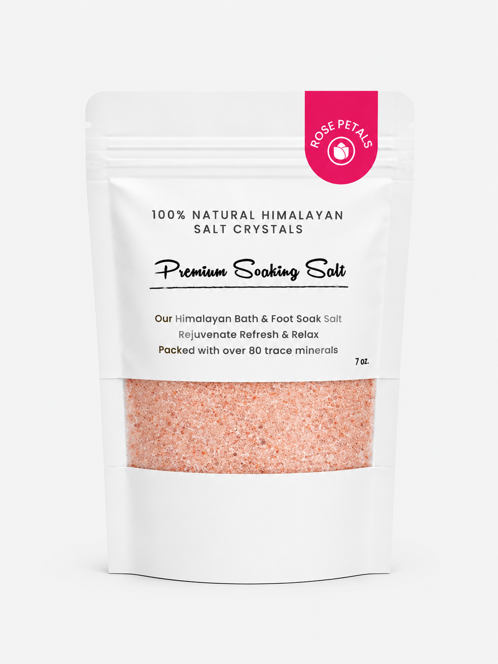 Premium Natural Himalayan Bath Salt Sand – 7 oz 48 Bags/Case