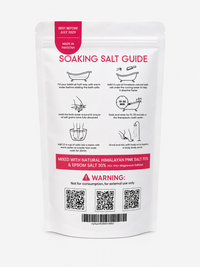 Premium Himalayan & Epsom Bath Salt Mixed – 2 lb, 12 Bags/Case
