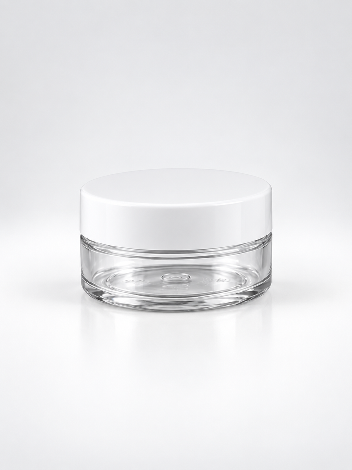 Empty Plastic Jars 1/2 Oz 500pcs /Case