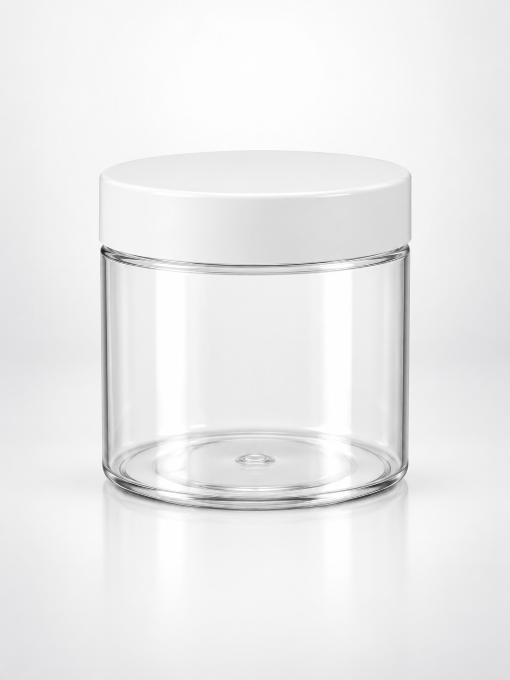 Empty Plastic Jars – 24 oz Clear Jar – 100 Pieces/Case