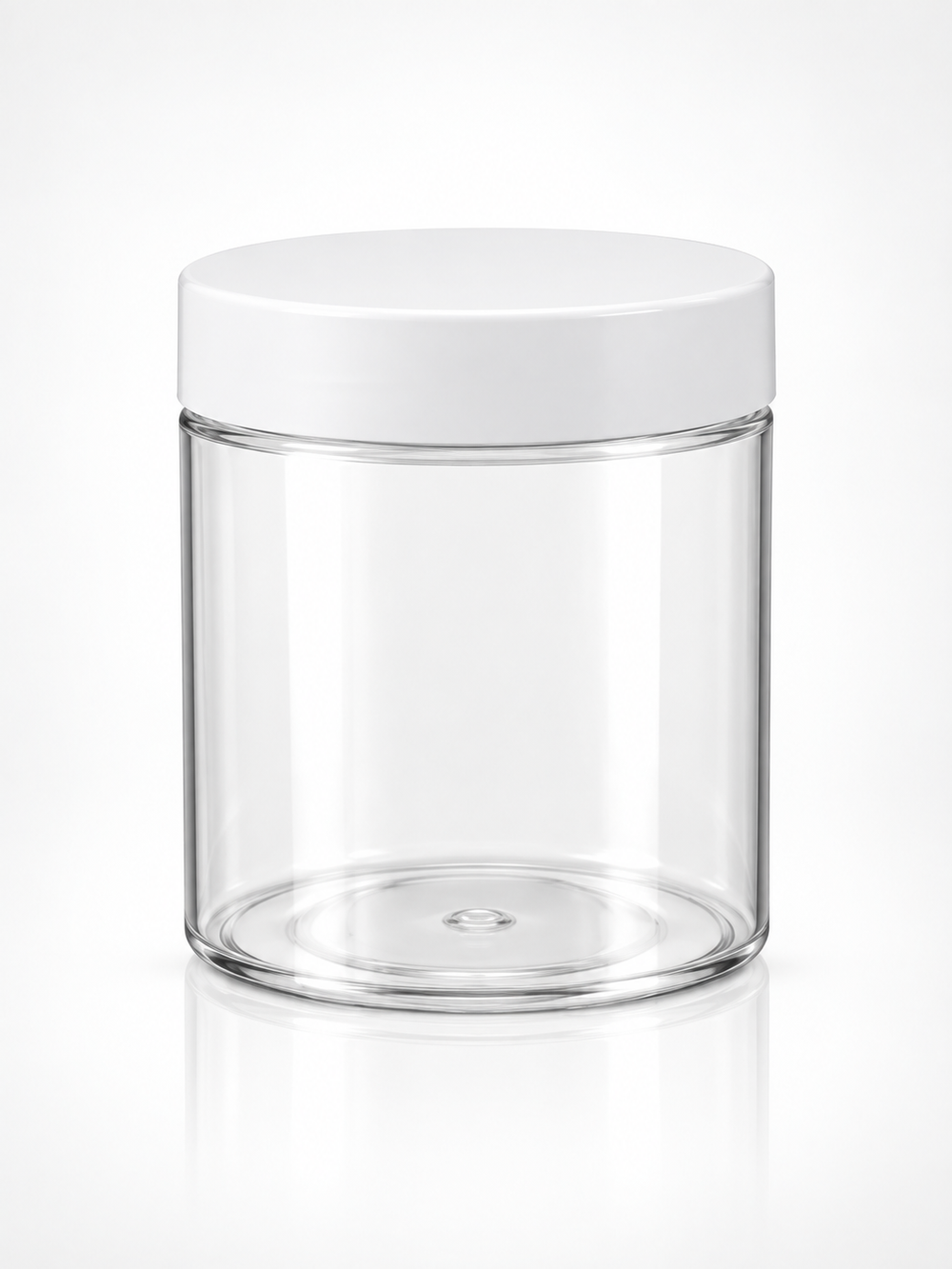 Empty Plastic Jars – 32 oz White Jar – 50 Pieces/Case