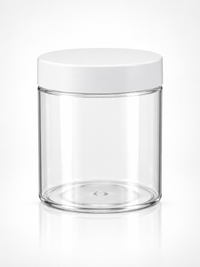Empty Plastic Jars – 32 oz White Jar – 50 Pieces/Case