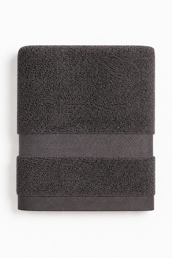 Premium Urban Charcoal Hand Towel – 3.5 lb (16 x 29) | 10 Dozen/Case (120 Towels)