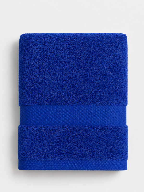 Premium Deep Sapphire Blue Hand Towel – 3 lb (16 x 27) | 10 Dozen Case