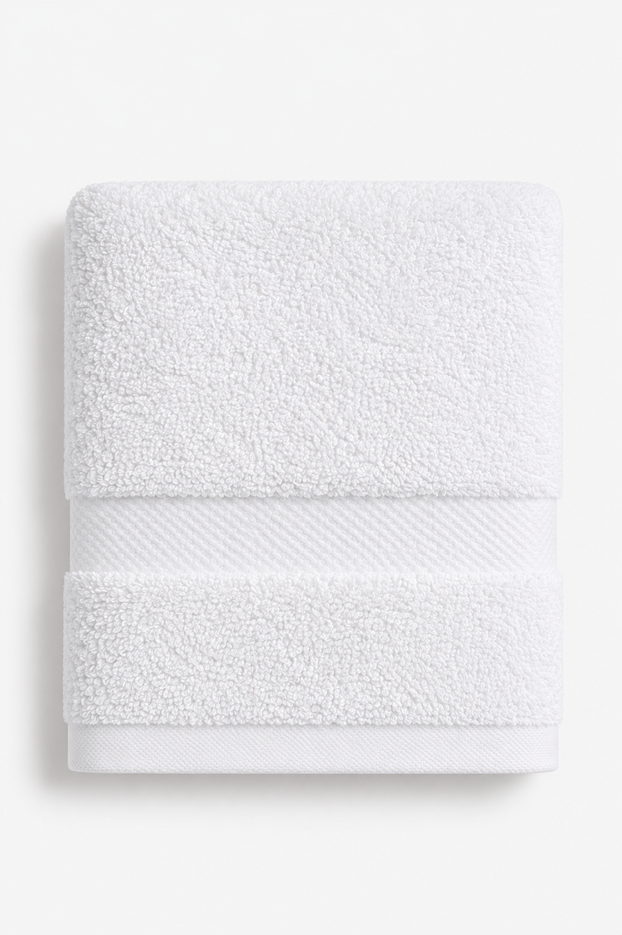 Premium Pure Snow White Hand Towel – 3 lb (16 x 27) | 10 Dozen Case