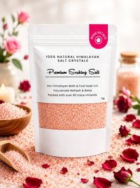 Premium Natural Himalayan Bath Salt Sand – 7 oz 48 Bags/Case