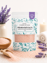 Premium Himalayan Pink Bath Salt – 5 oz, 48 Bags/Case