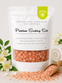 Premium Natural Himalayan Bath Salt Crystals – 1 lb 24 Bags/Case