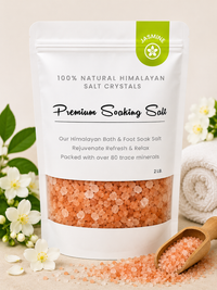 Premium Natural Himalayan Bath Salt Crystals – 2 lb 12 Bags/Case