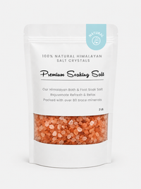Premium Natural Himalayan Bath Salt Crystals – 2 lb 12 Bags/Case