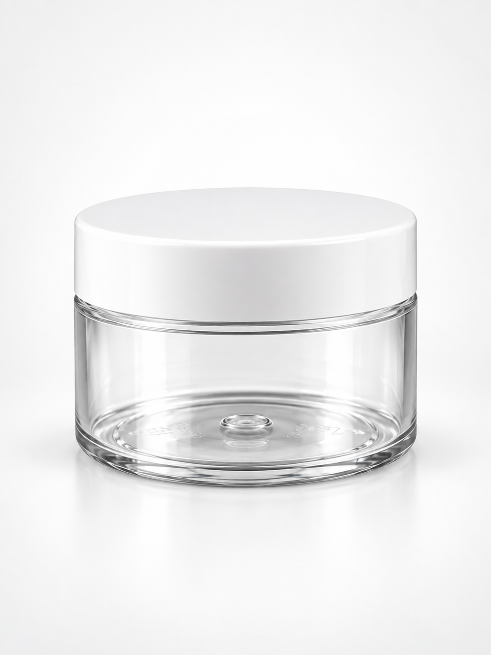 Empty Plastic Jars – 2 oz Thick Wall Jar – 500 Pieces/Case