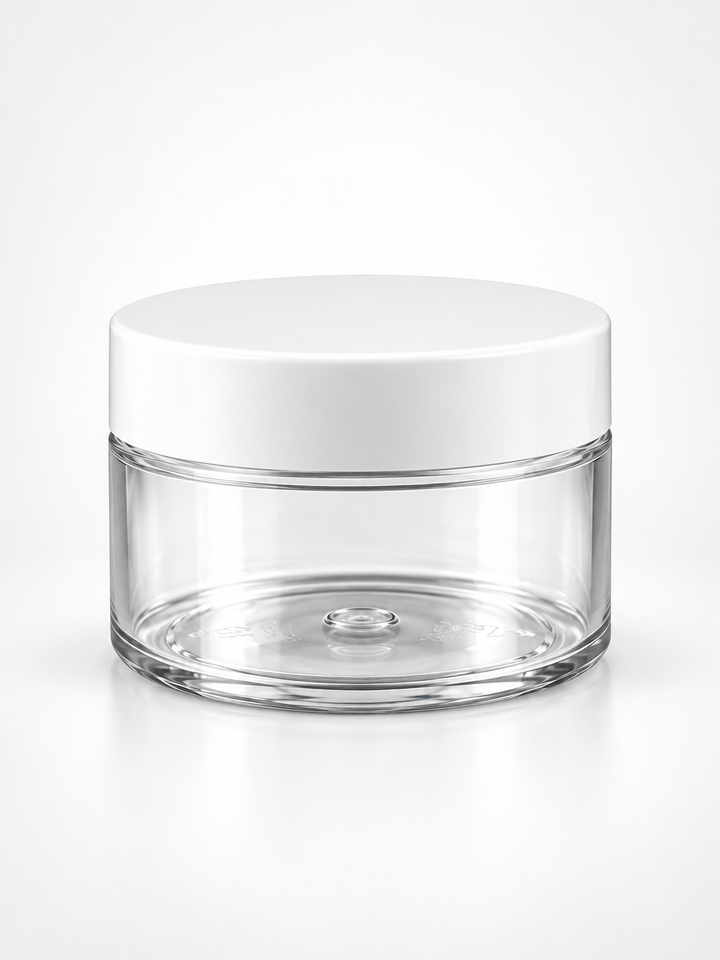 Empty Plastic Jars – 2 oz Thick Wall Jar – 500 Pieces/Case