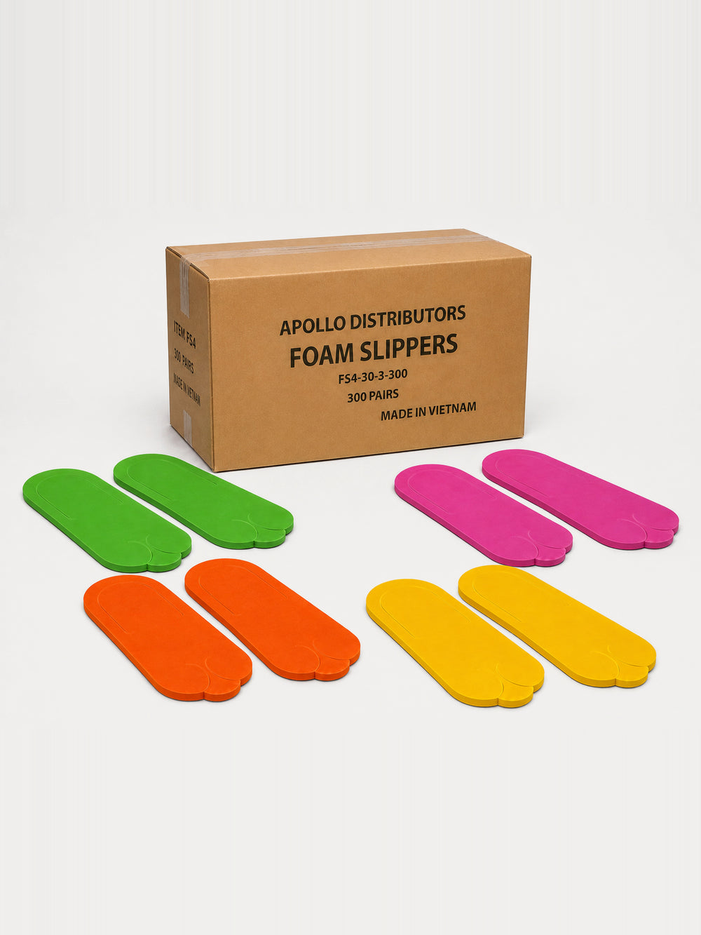 Foam Slippers – FS-4 – 360 Pairs/Case