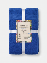 Premium Deep Sapphire Blue Hand Towel – 3 lb (16 x 27) | 10 Dozen Case