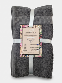 Premium Urban Charcoal Hand Towel – 3.5 lb (16 x 29) | 10 Dozen Case