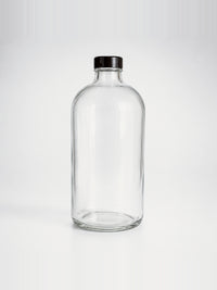 Glass Bottle (Clear) – 24/Case