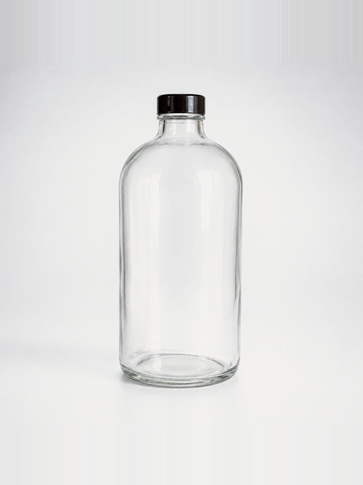 Glass Bottle (Clear) – 24/Case