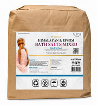 Premium Himalayan & Epsom Mixed Bath Salt – 55 lb Bag