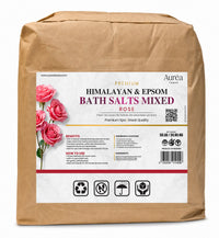 Premium Himalayan & Epsom Mixed Bath Salt – 55 lb Bag