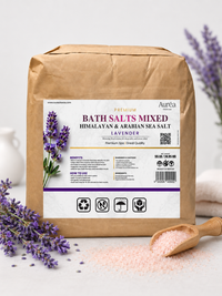 Premium Himalayan & Non-Refined Sea Salt Bath Blend – 55 lb Bag