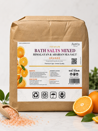 Premium Himalayan & Non-Refined Sea Salt Bath Blend – 55 lb Bag