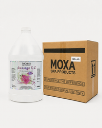 NOMI Clear Massage Oil – 4 × 1 Gallon Case