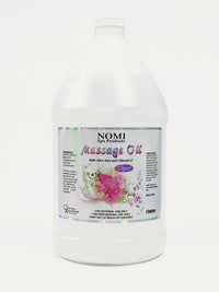 NOMI Clear Massage Oil – 4 × 1 Gallon Case