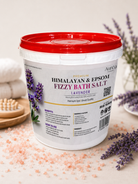 Premium Himalayan & Epsom Fizzy Bath Salt – 30 lb Bucket