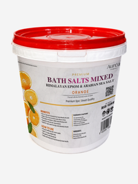 Premium Himalayan, Epsom & Non-Refined Sea Salt Bath Blend – 30 lb Bucket