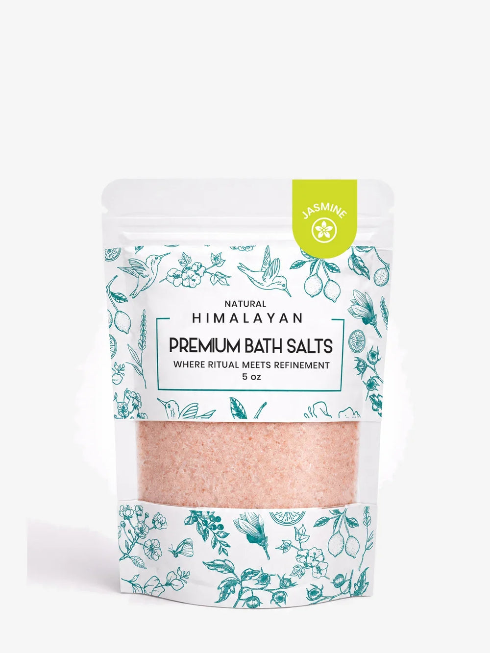 Premium Himalayan Pink Bath Salt – 5 oz, 48 Bags/Case