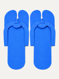 Disposable Foam Pedicure Slippers FS-9 in blue