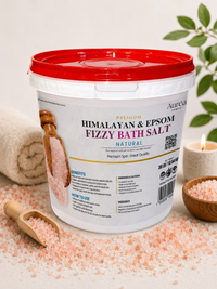 Premium Himalayan & Epsom Fizzy Bath Salt – 30 lb Bucket