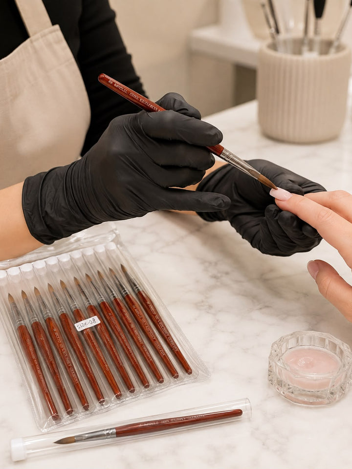 Professional Acrylic Nail Brush – Case