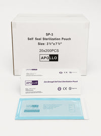 Self-Seal Sterilization Pouches – 4,000/Case (20 Boxes × 200)